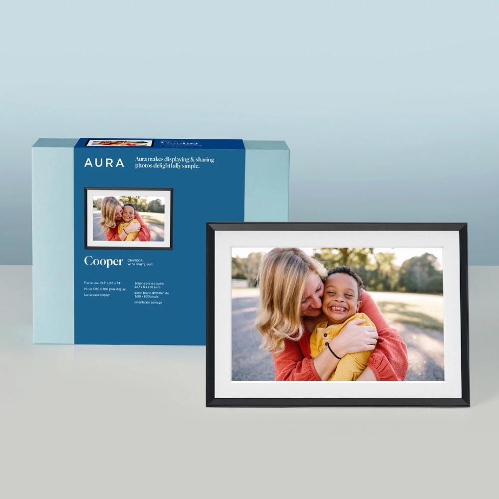 Aura Wi-Fi Digital Photo Frame-Cooper- 10.1"